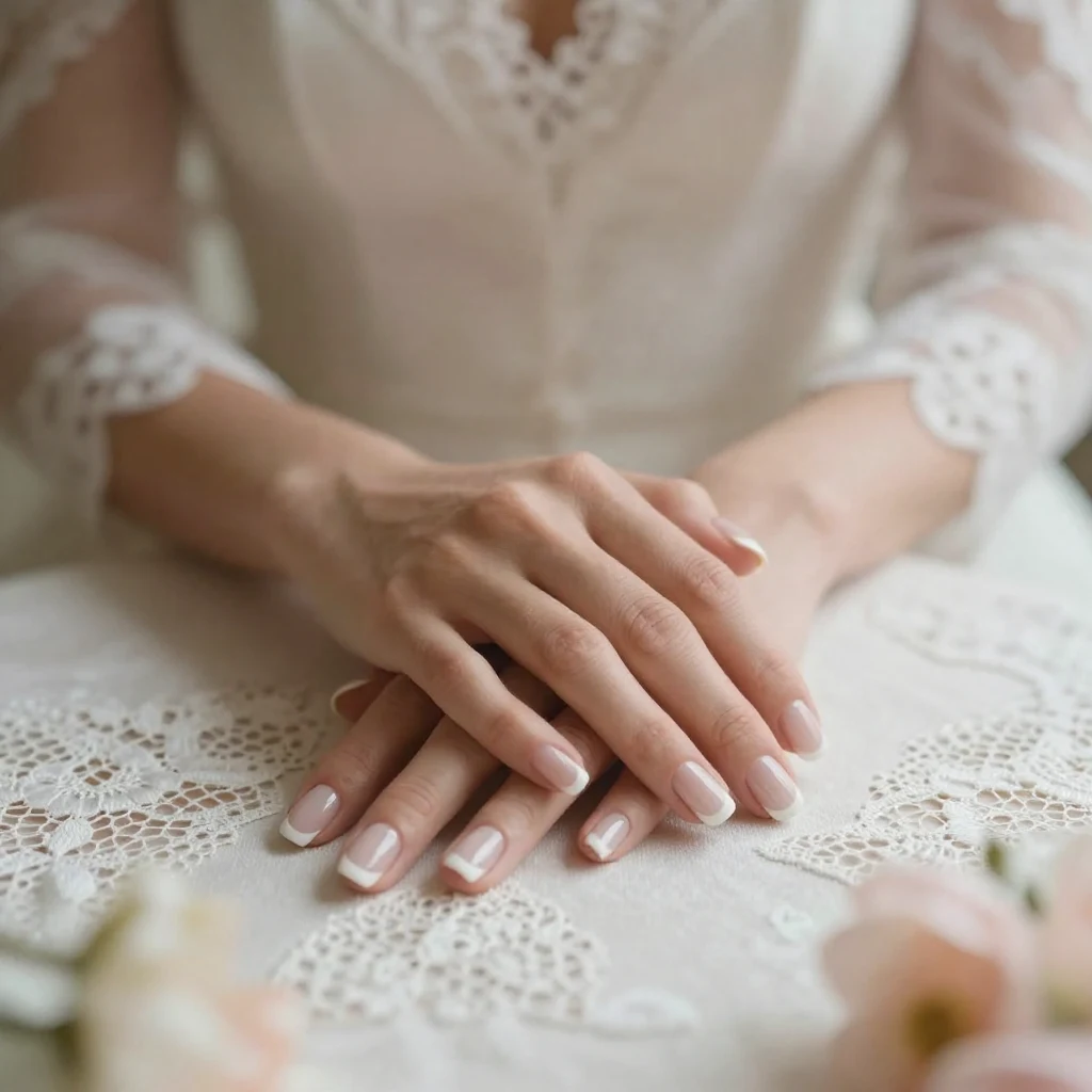 1. Classic French Tips