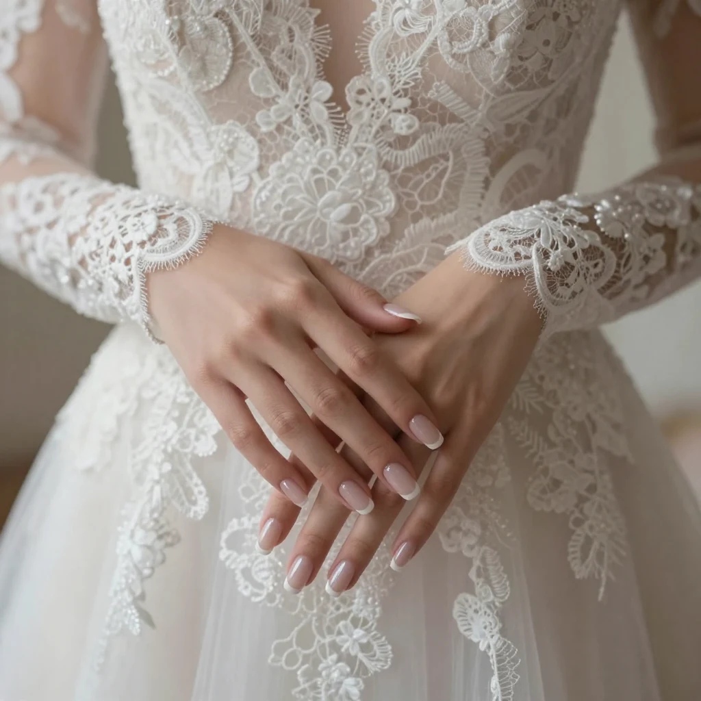 1. Classic French Tips