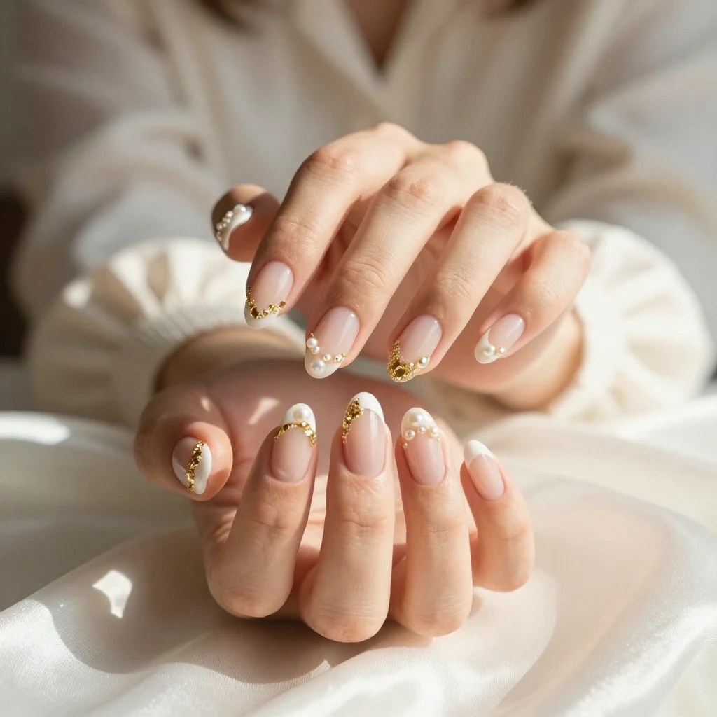 1. Classic French Tips