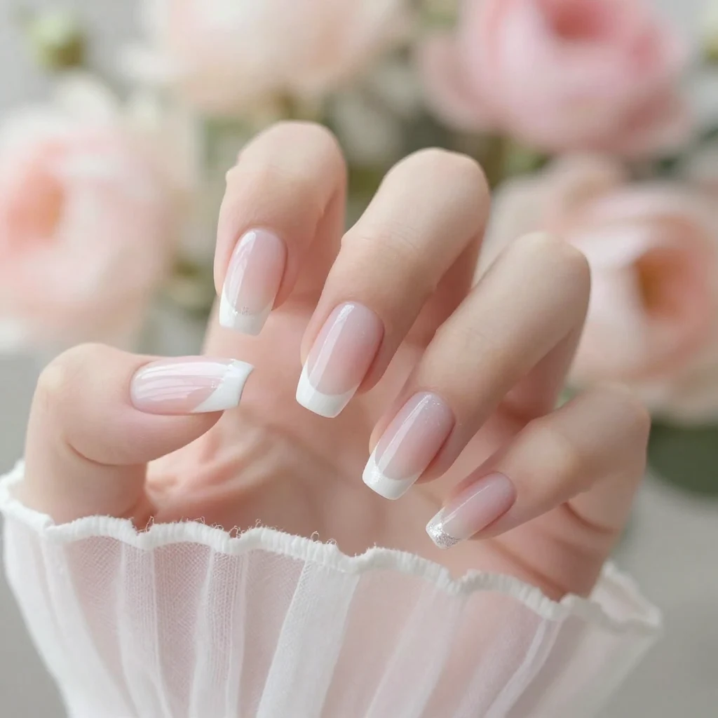 1. Timeless French Tips