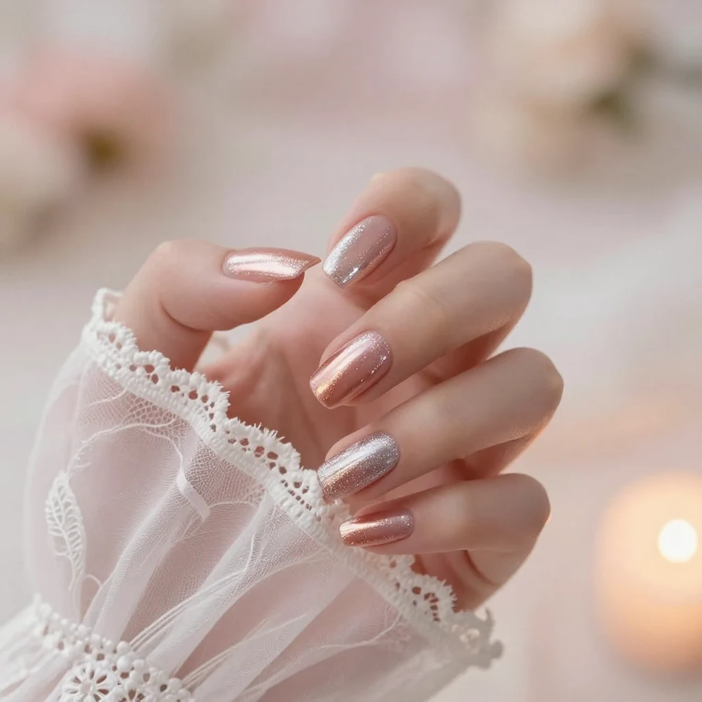 10. Chic Metallic Shades