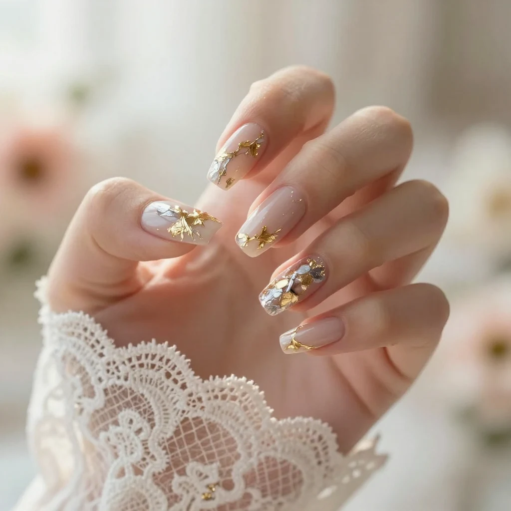 10. Metallic Accents