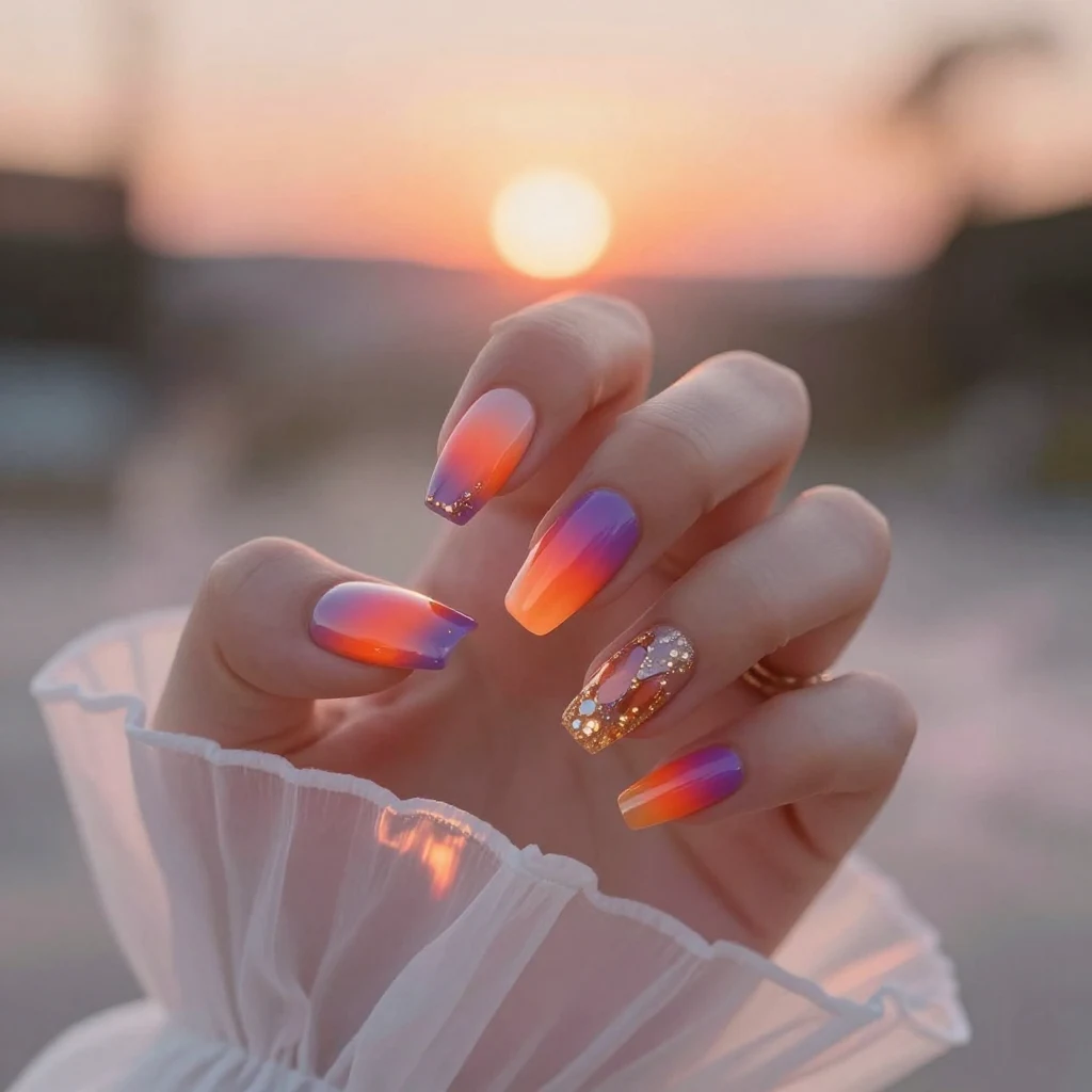 11. Sunset Inspired Hues