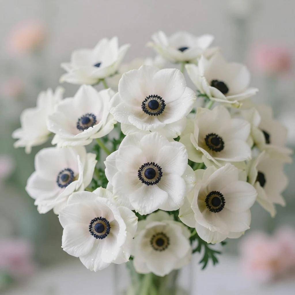 12. White Anemones
