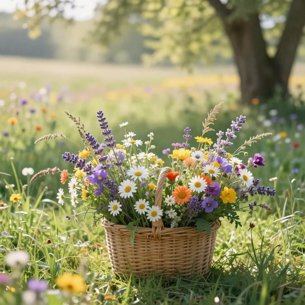 13. Meadow-Inspired Bouquets