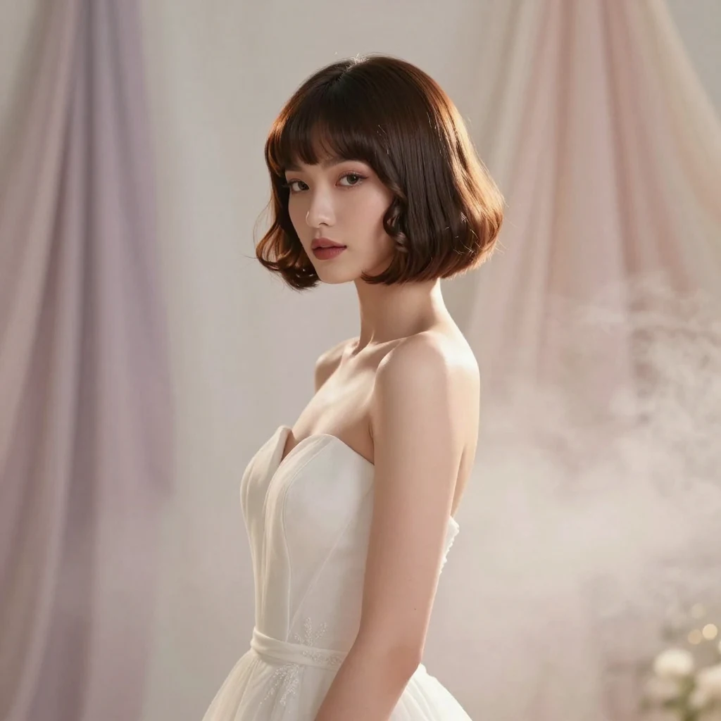 14. Polished Bob with a Twist