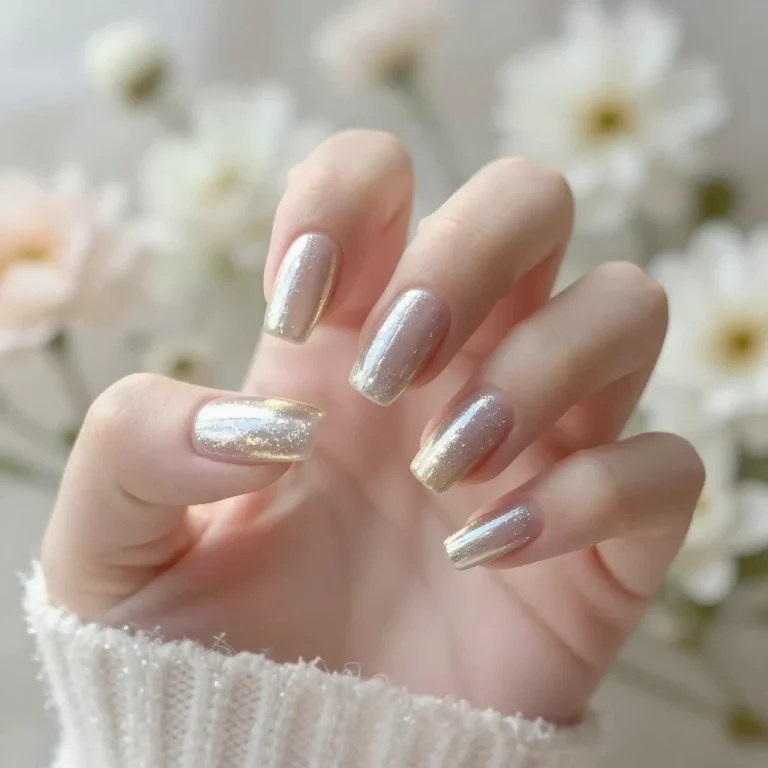 Elegant wedding nail designs for a bridal manicure