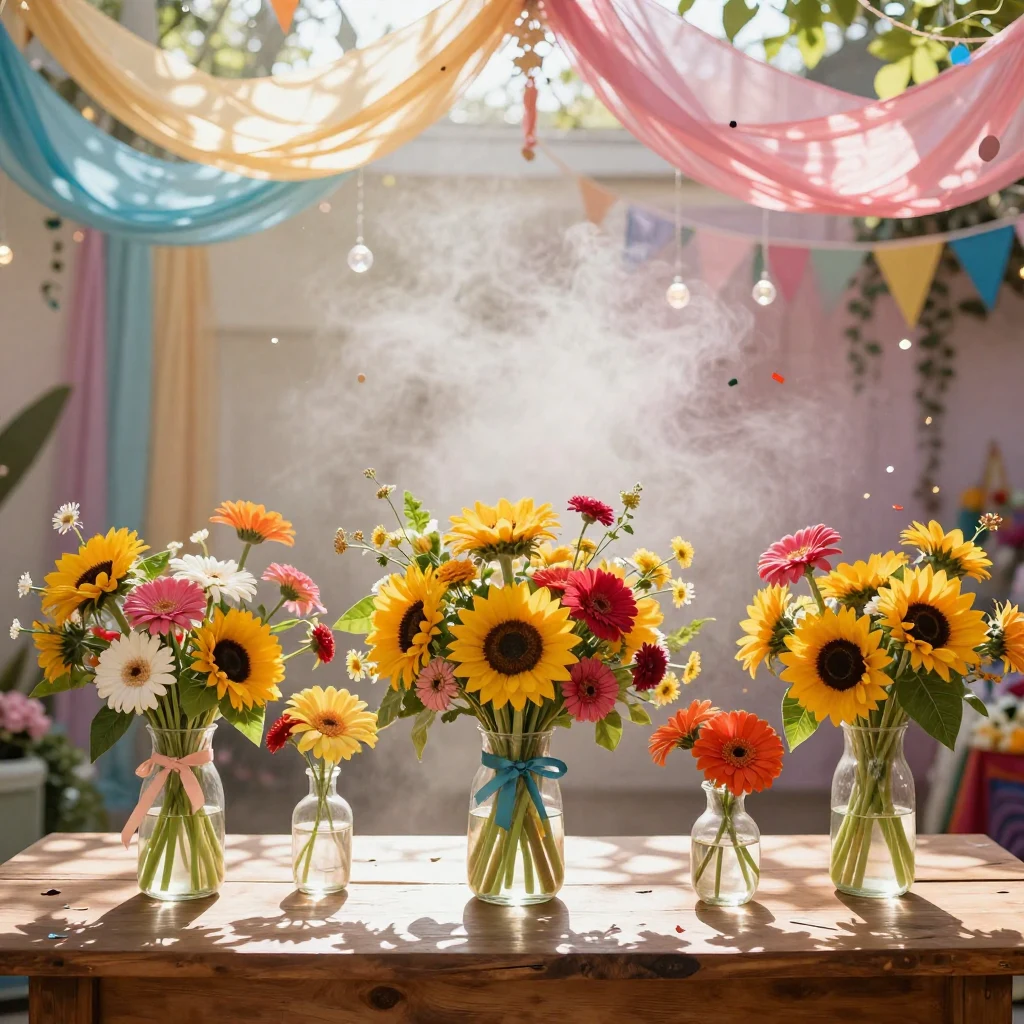 16. Colorful Carnival Florals