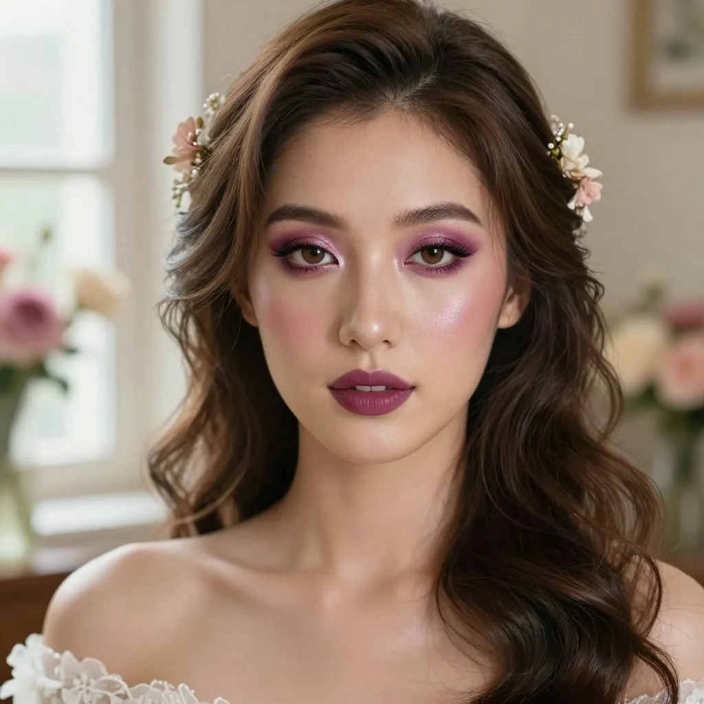 16. Warm Mauve Accents
