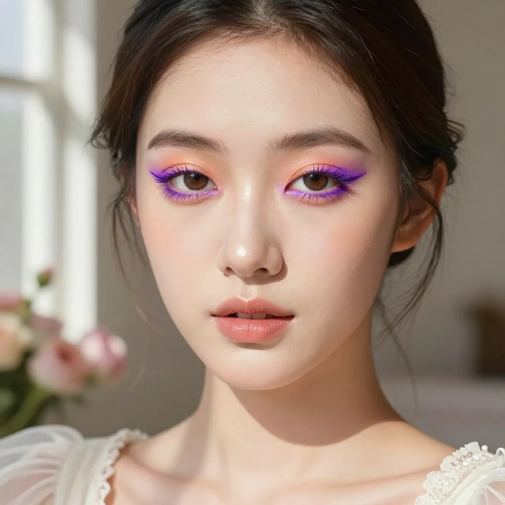 19. Bright Pop of Color on the Eyes