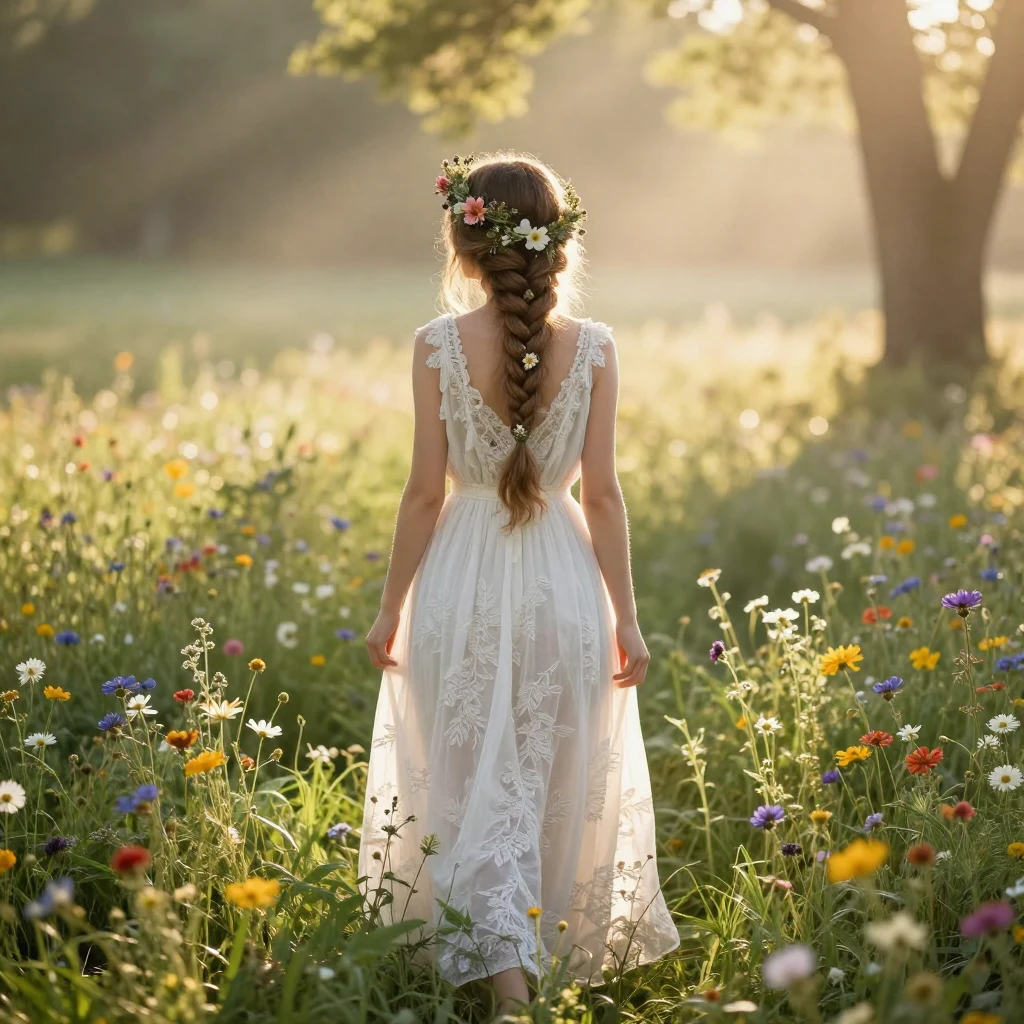 2. Bohemian Braided Crown