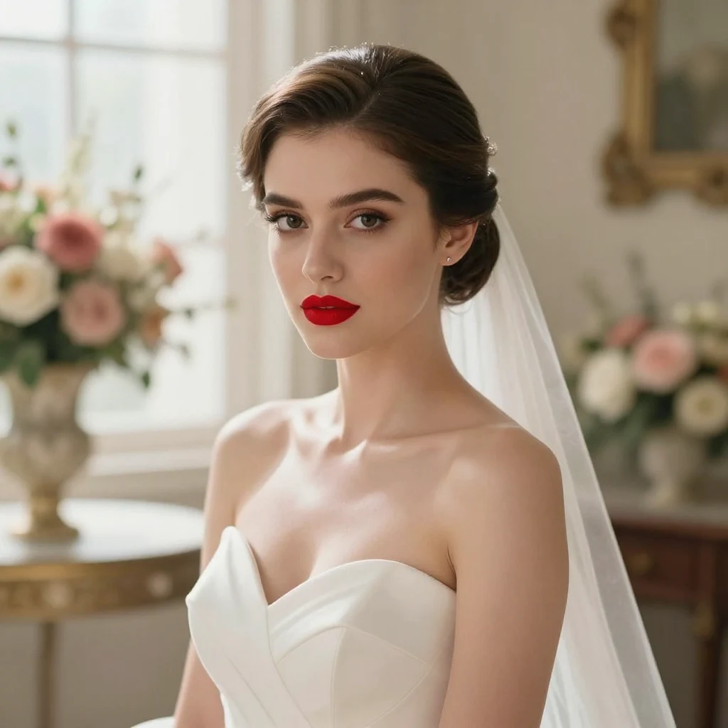 2. Bold Red Lips