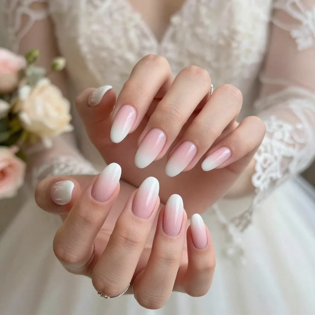 2. Elegant Ombre Nails