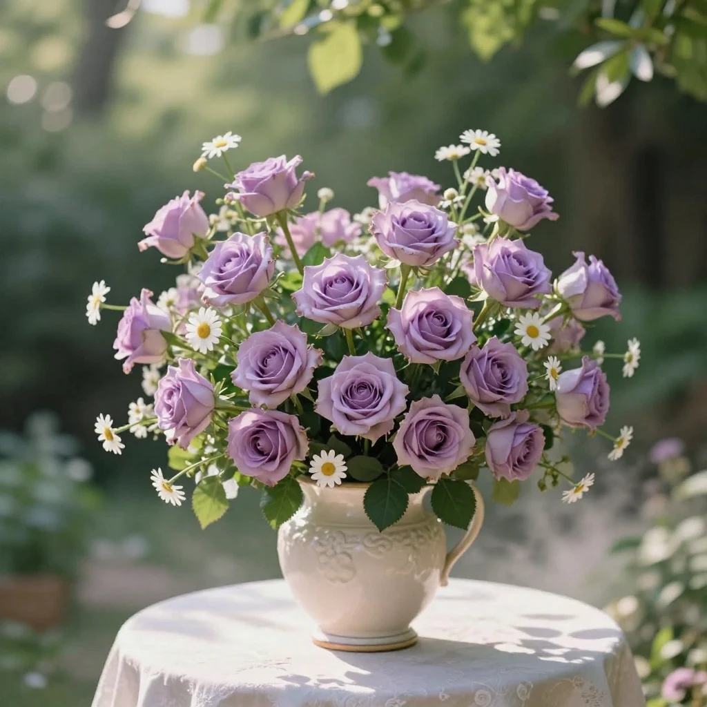 2. Lavender Roses