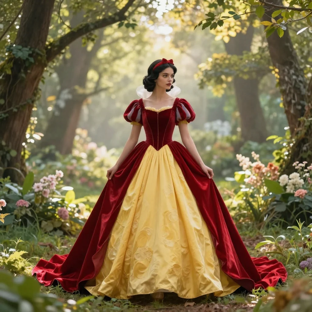 2. Snow White's Timeless Elegance