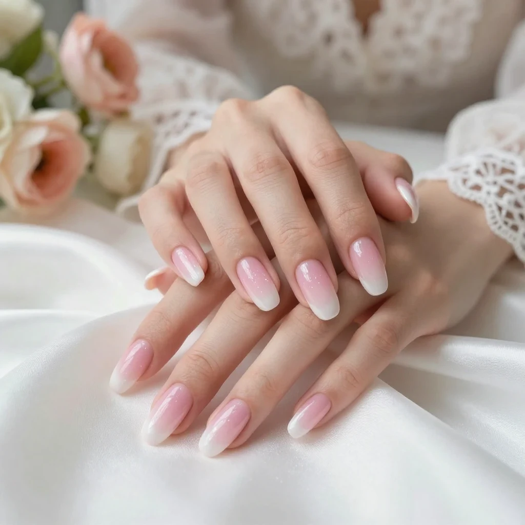 2. Soft Pink Ombré