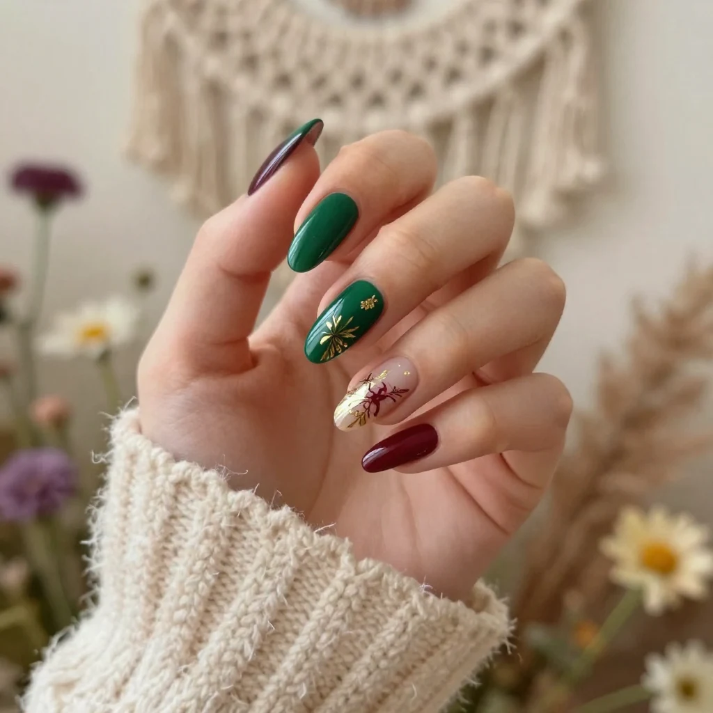 20. Sharp French Tips