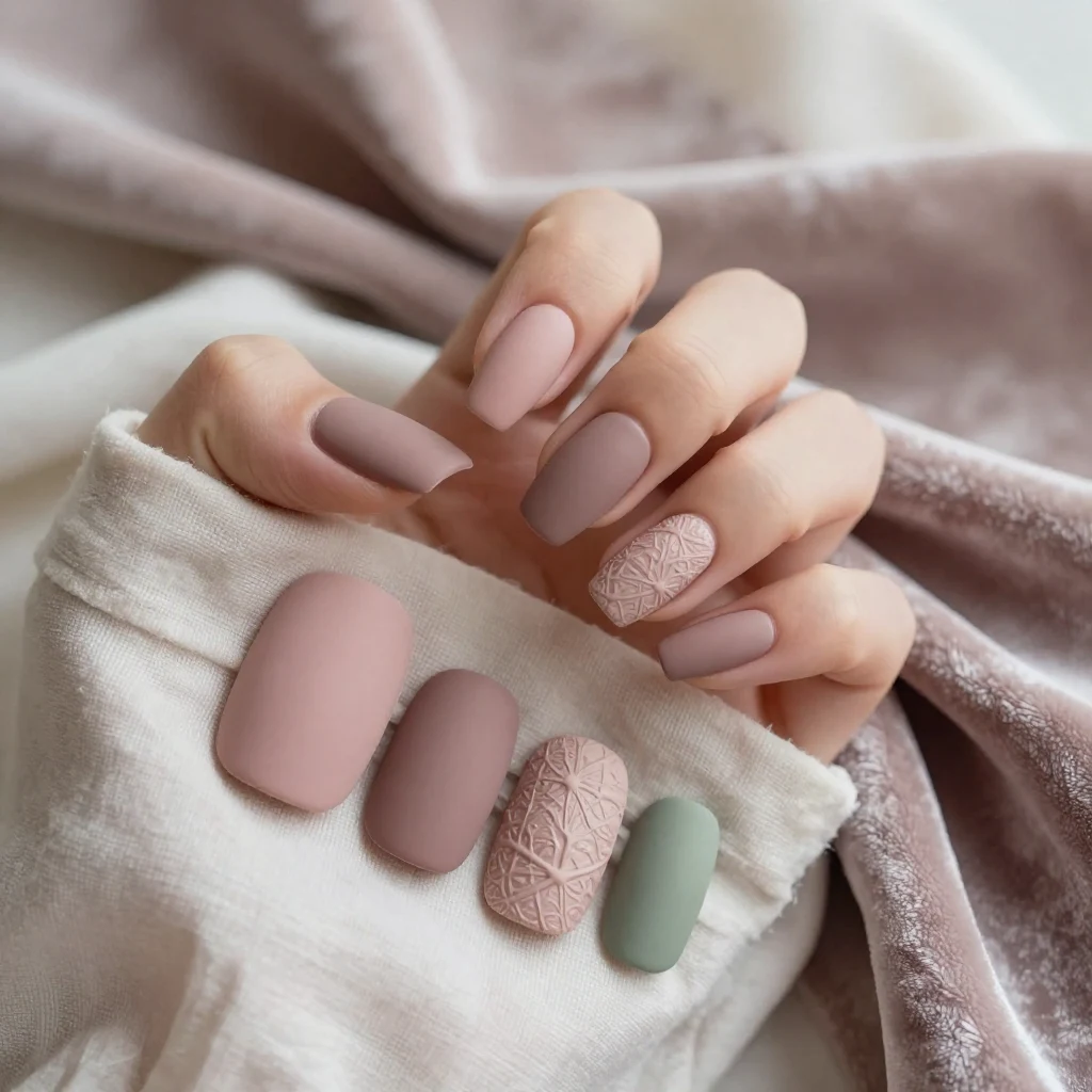 20. Textured Matte Designs