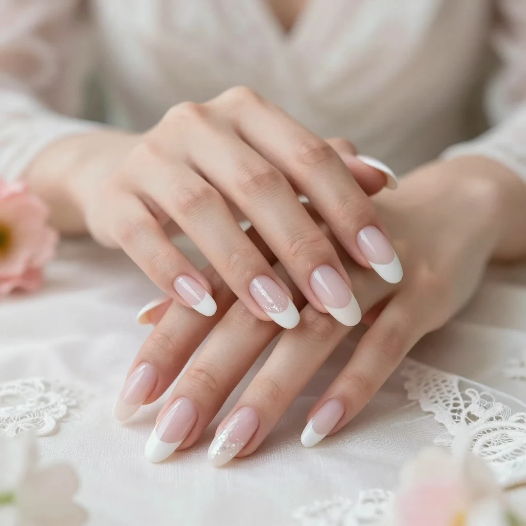 21. Elegant French Fade