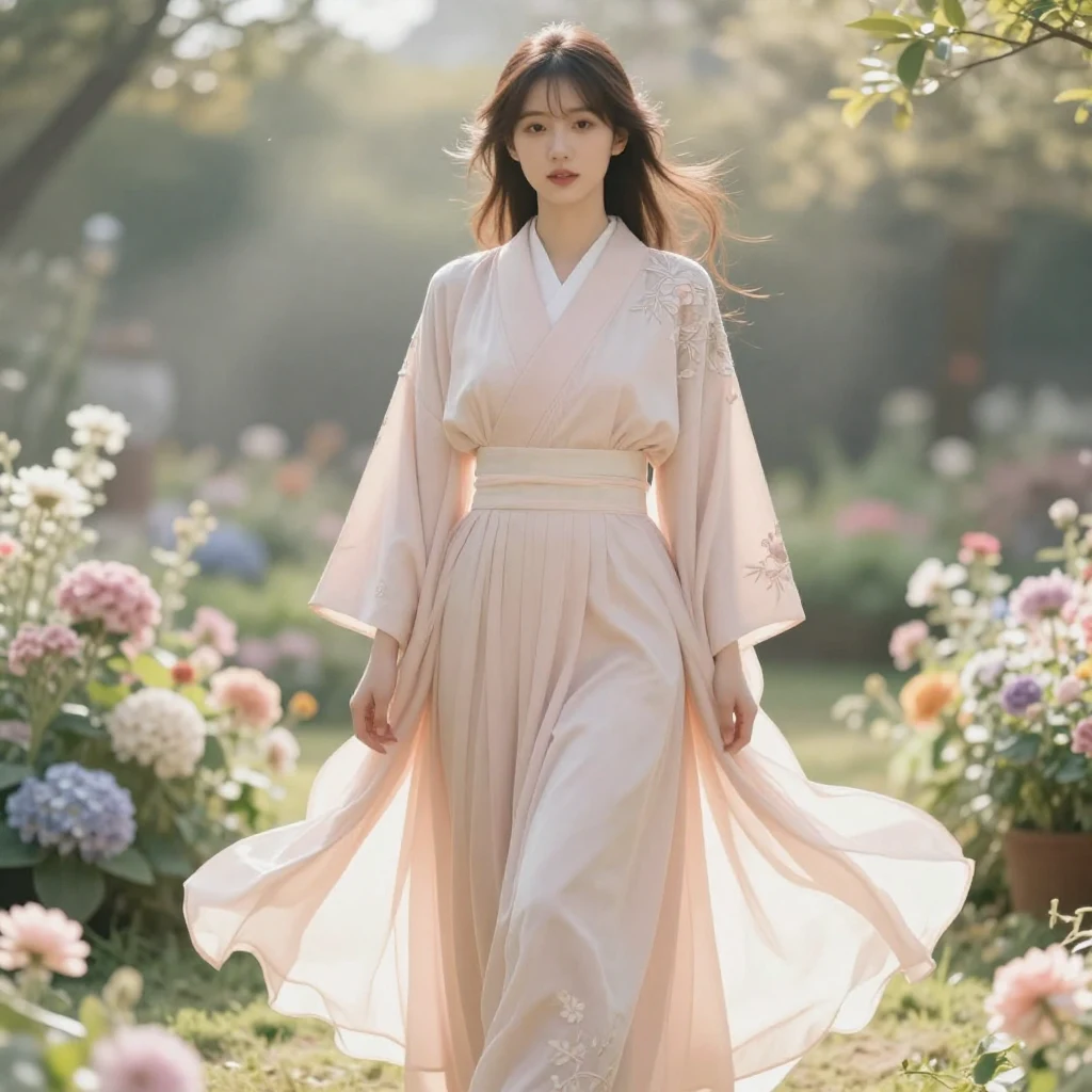 21. Elegant Kimono Sleeve Dress