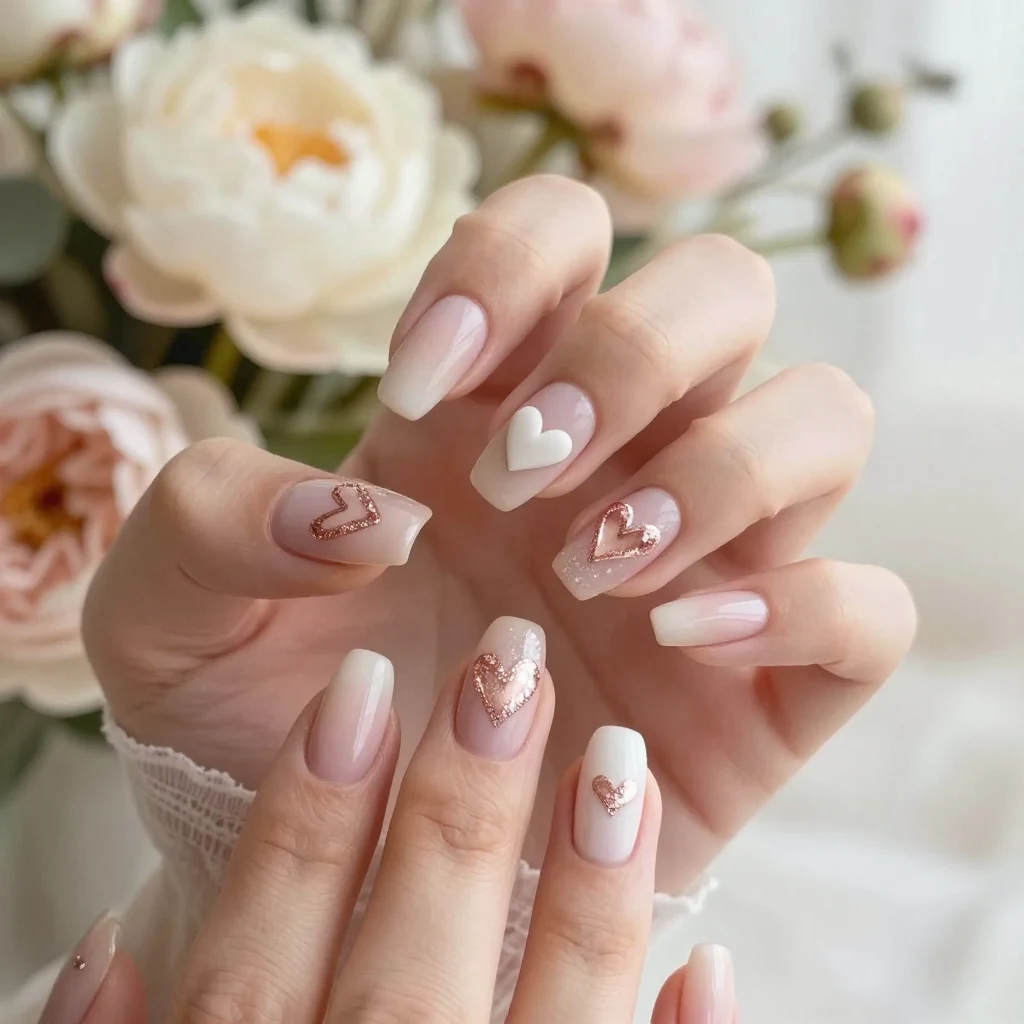 21. Romantic Heart Accents