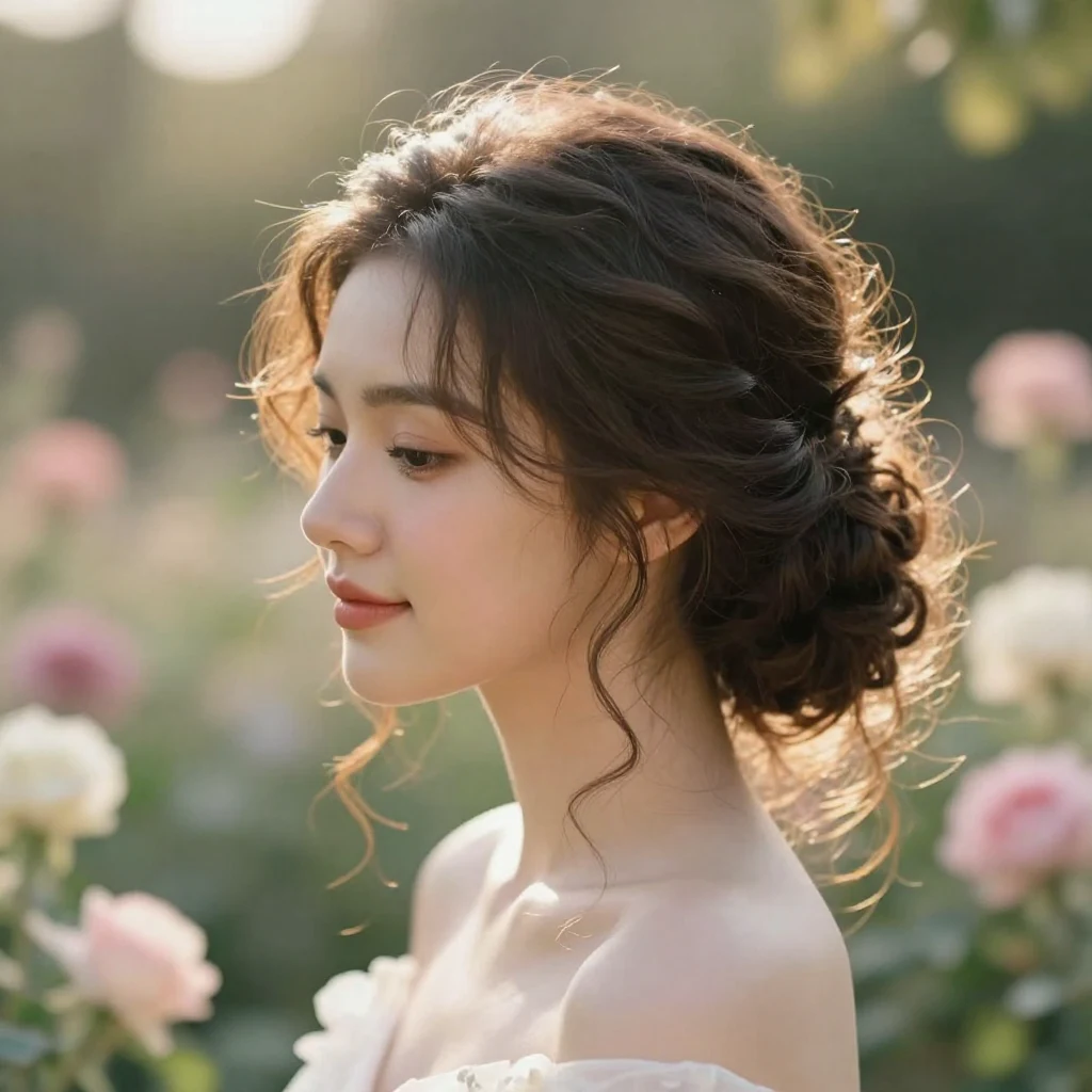 22. Romantic Loose Chignon