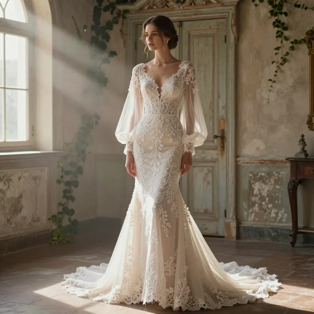 23. Lantern Sleeve Dress