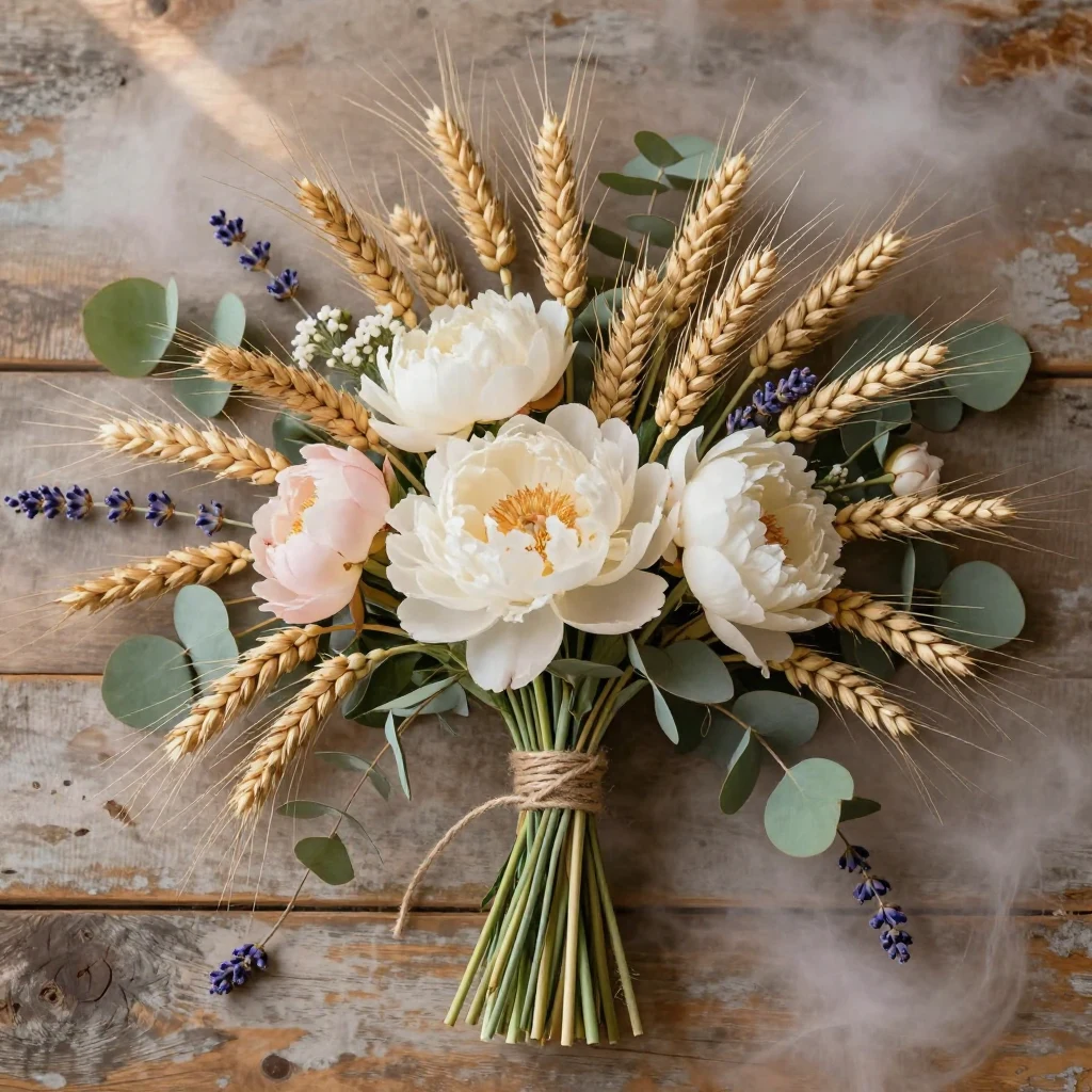 23. Rustic Wheat: Natural Touch
