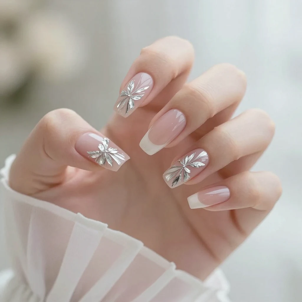 23. Silver Leaf Accents