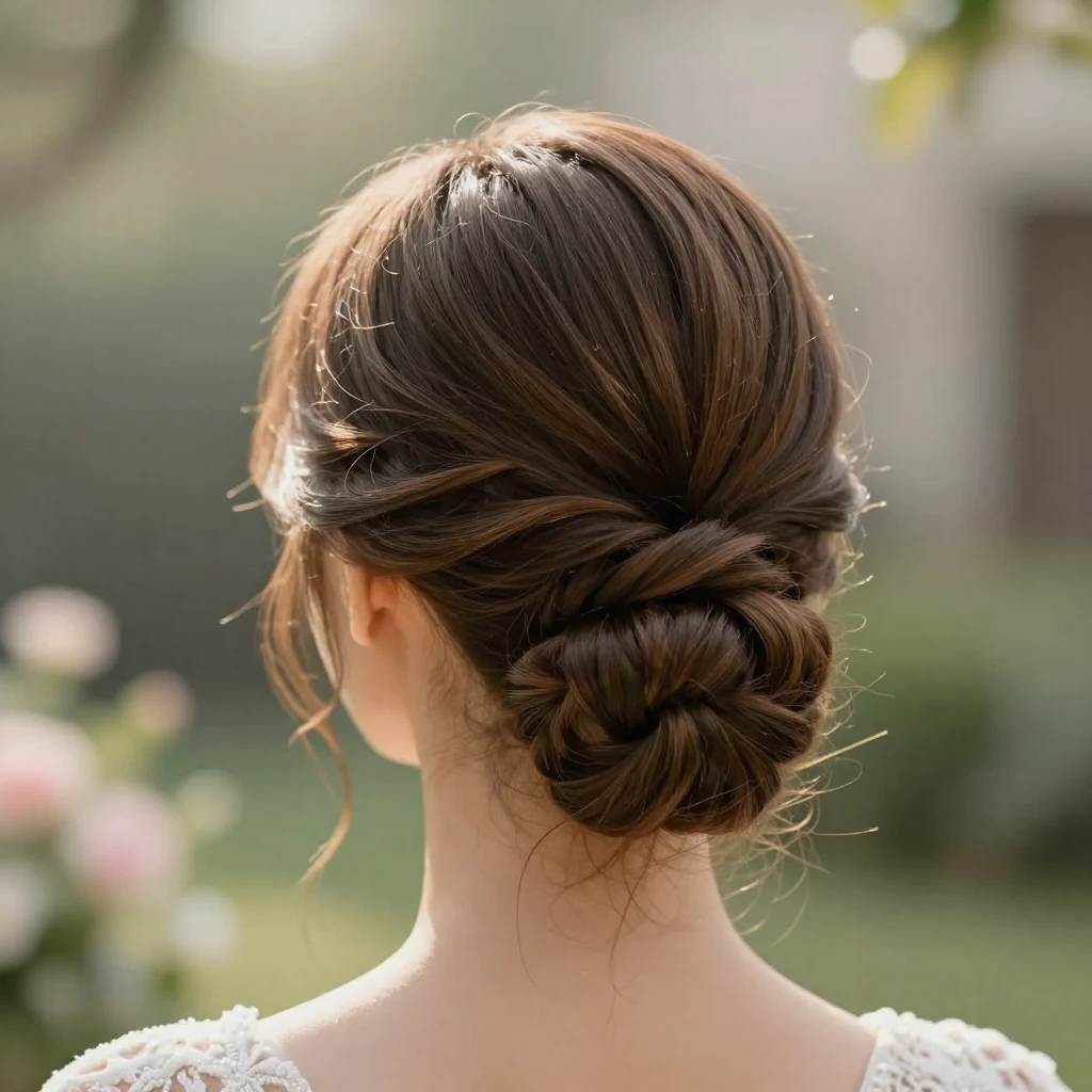 25. Side Twist Bun