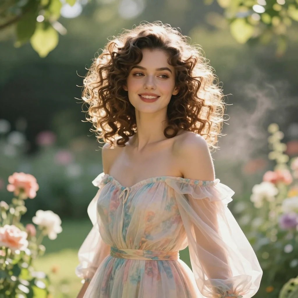 25. Vintage Bouncy Curls