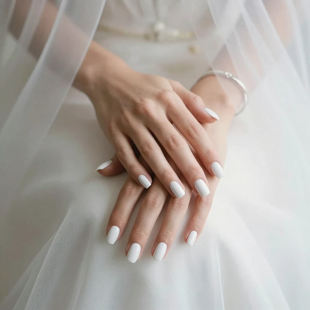 27. Crisp White Elegance