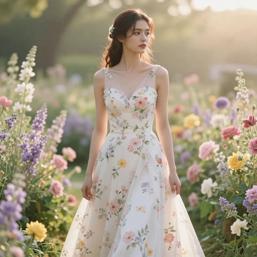 27. Floral Print Dress