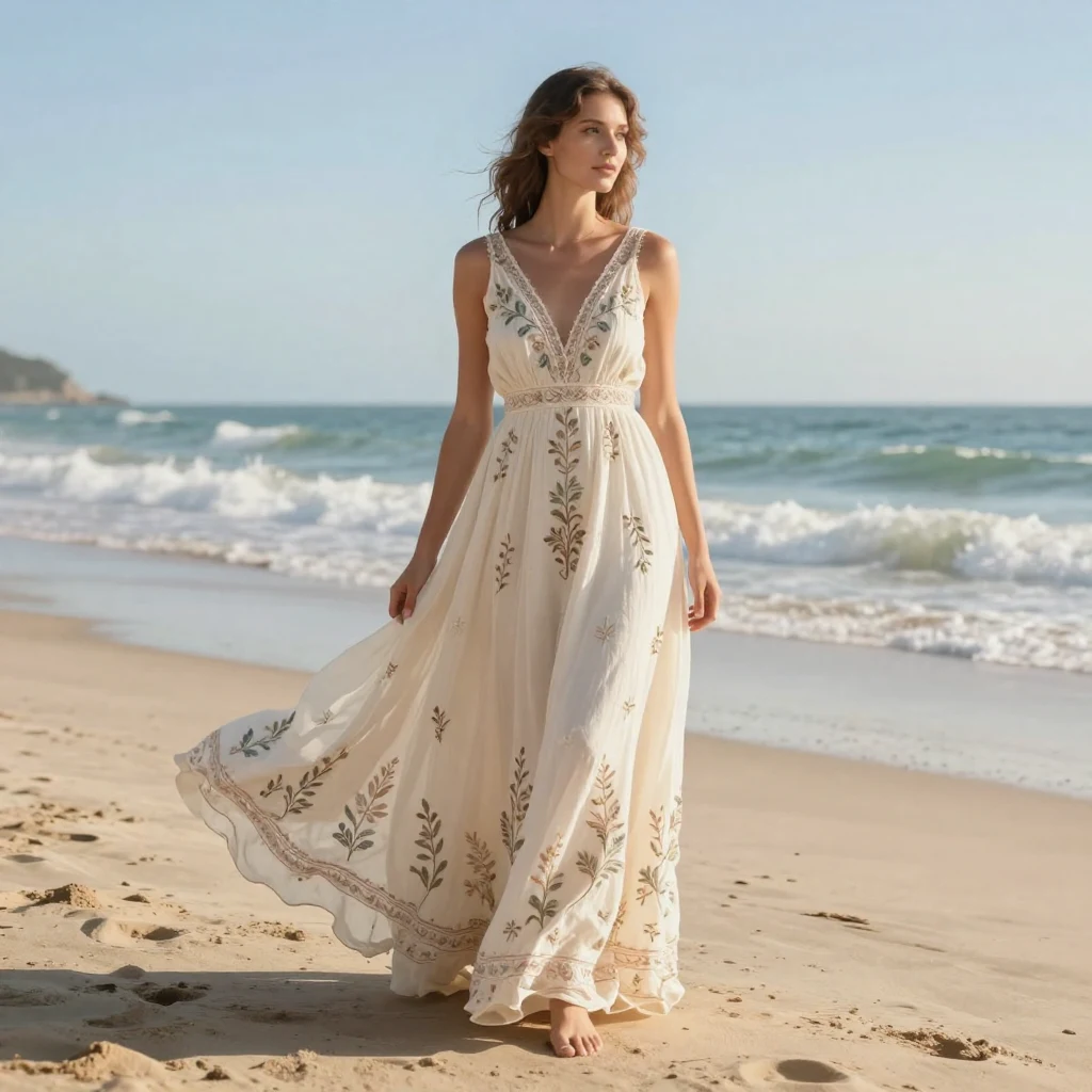 3. Bohemian Maxi Dress