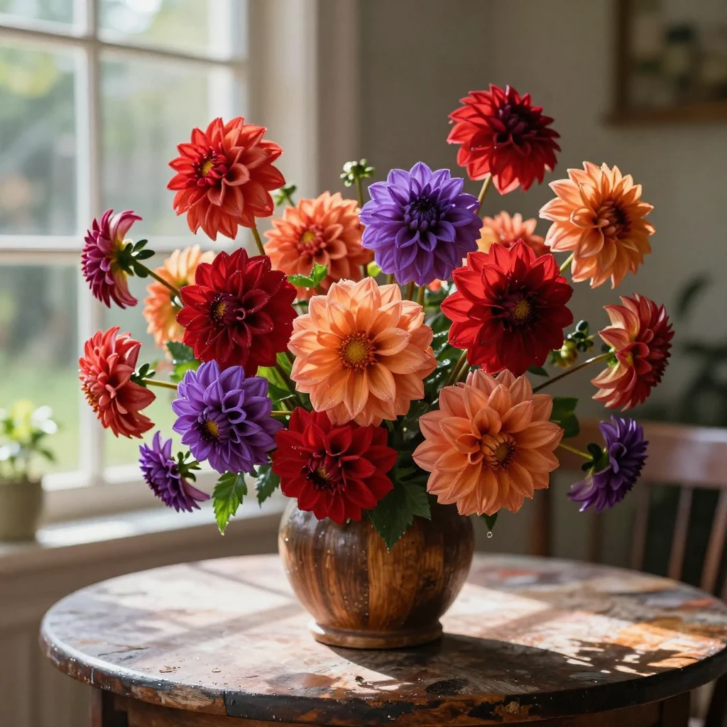 3. Delightful Dahlias