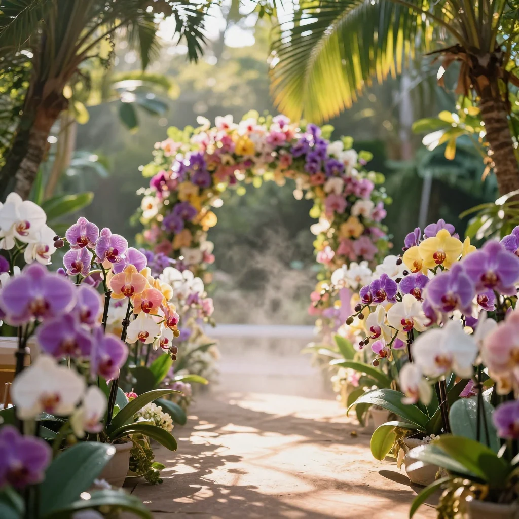 3. Exotic Orchids: Unique Beauty
