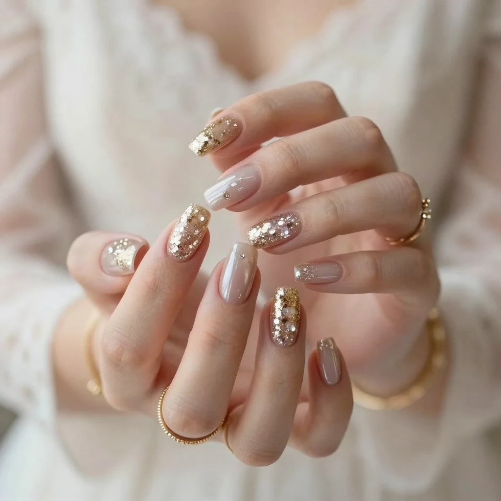 3. Glitter and Glam