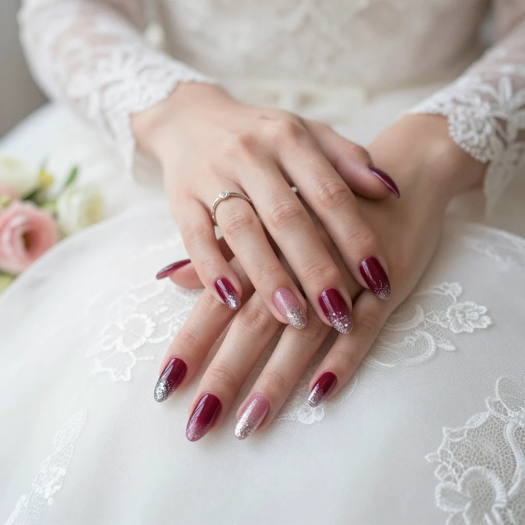 30. Sparkling Ombre
