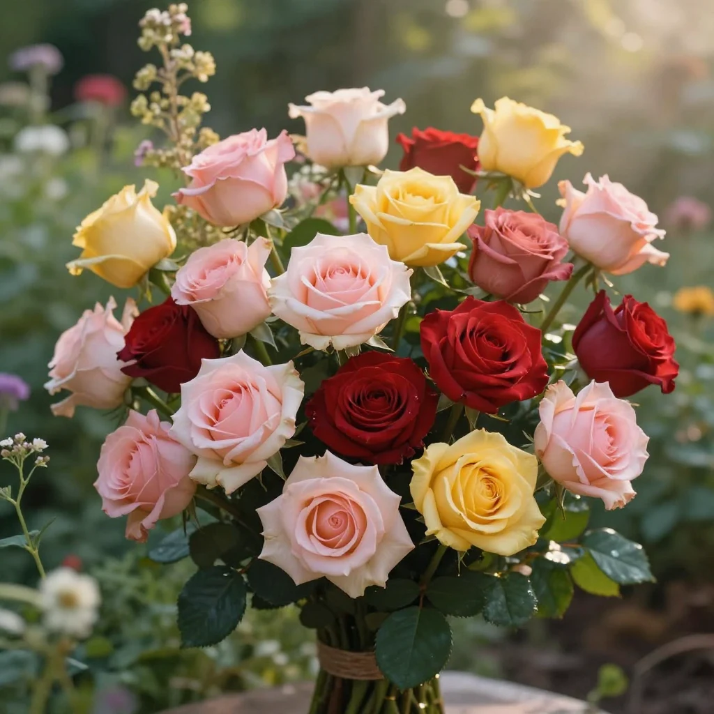 4. Romantic Roses