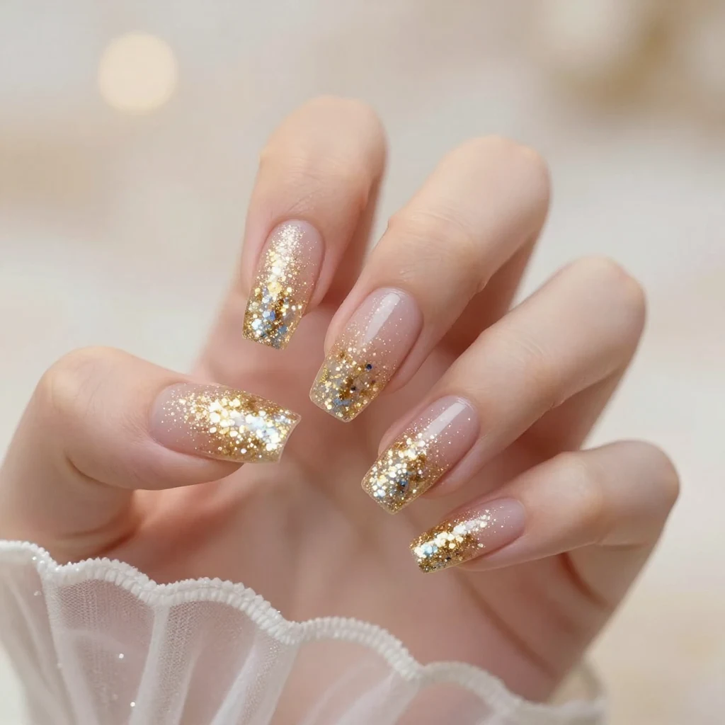 5. Glitter Gradient