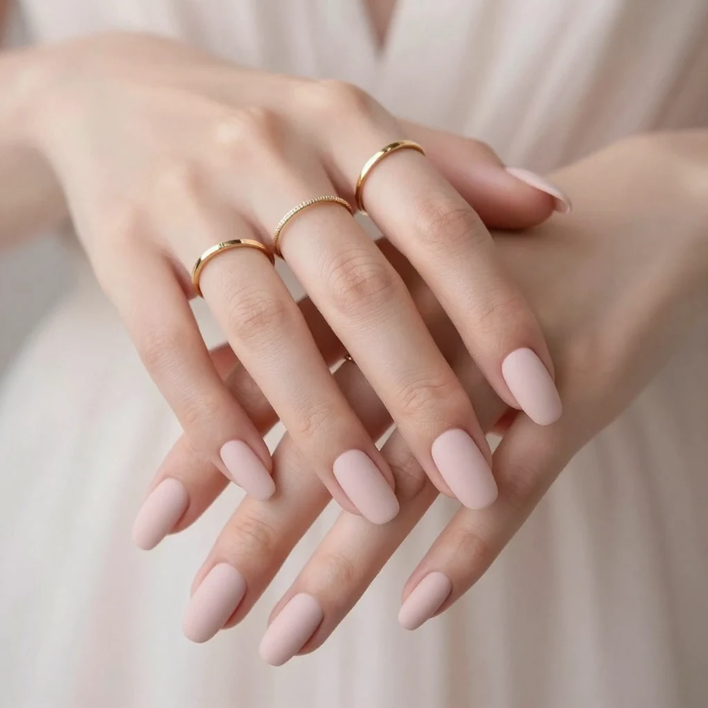 5. Matte Finish Nails