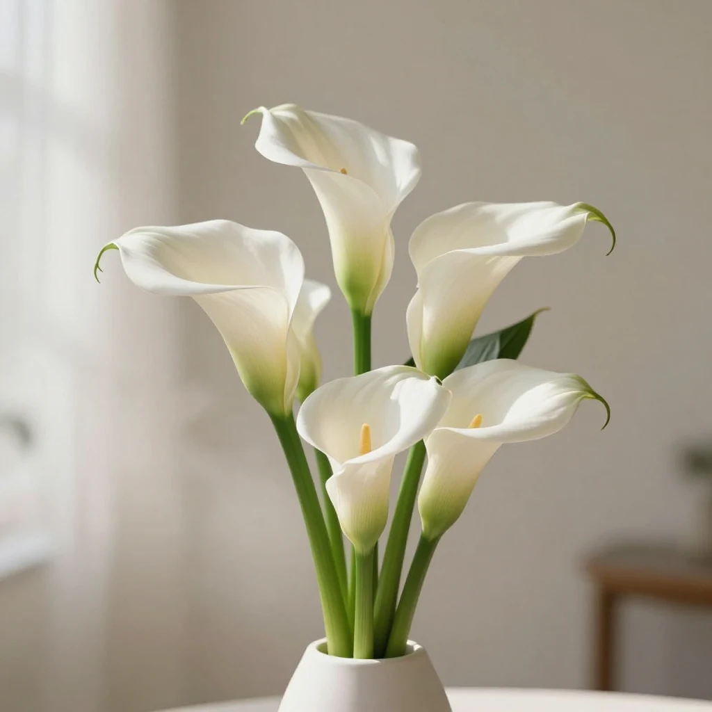 6. Sophisticated White Calla Lily