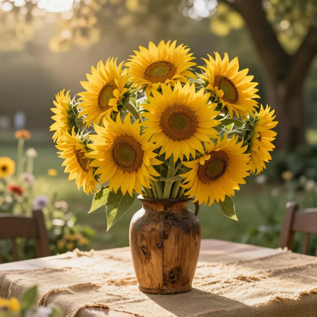 6. Sunflowers: Cheerful Vibes