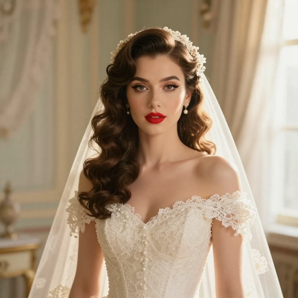 7. Vintage Inspired Look
