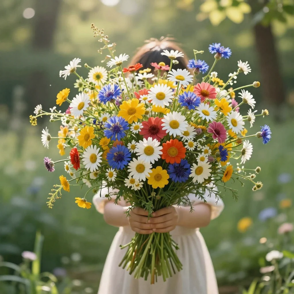 7. Whimsical Wildflowers