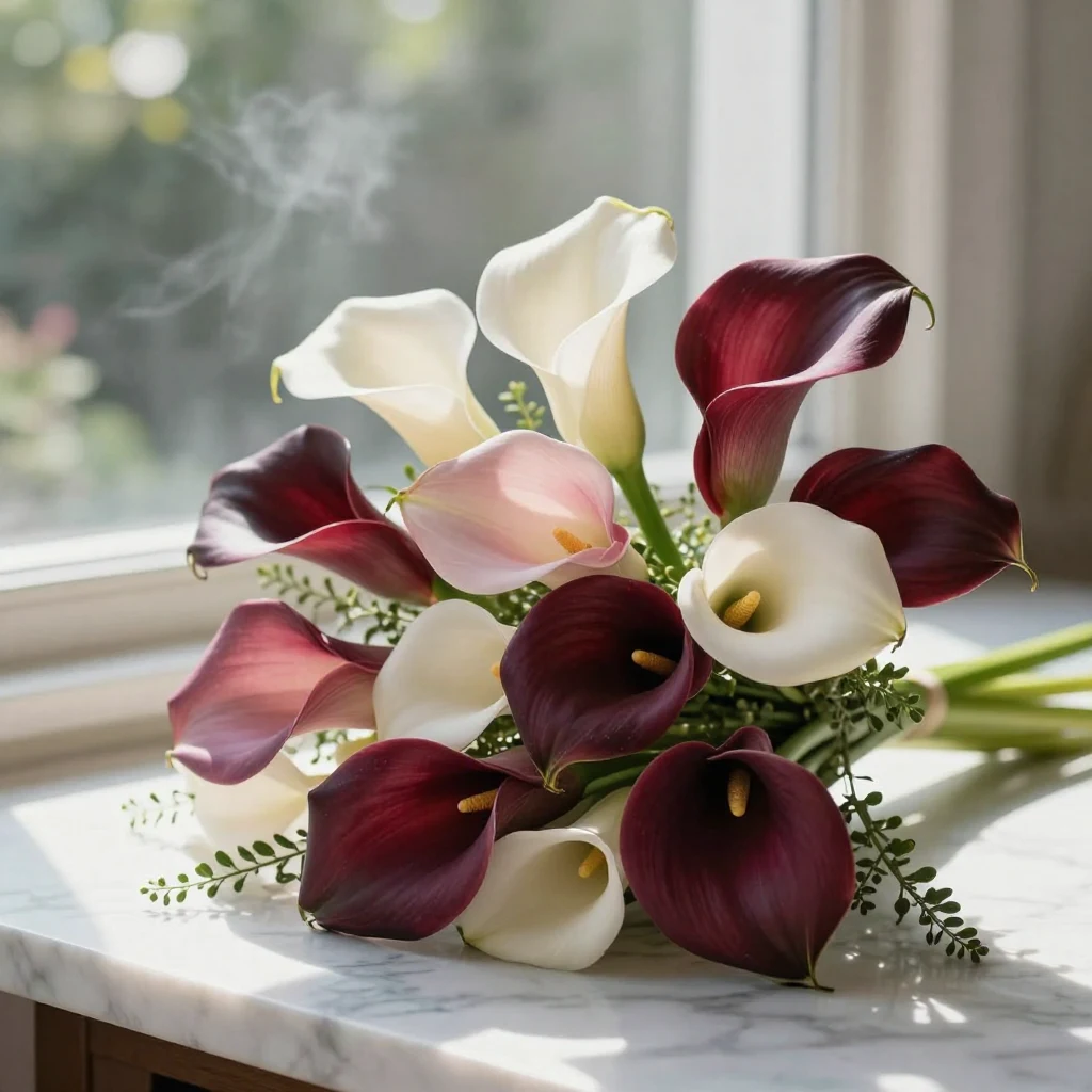 8. Calla Lilies: Modern Sophistication