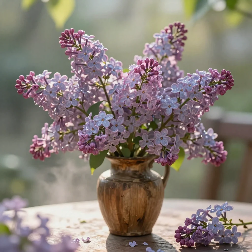 9. Lilac Stock Flowers