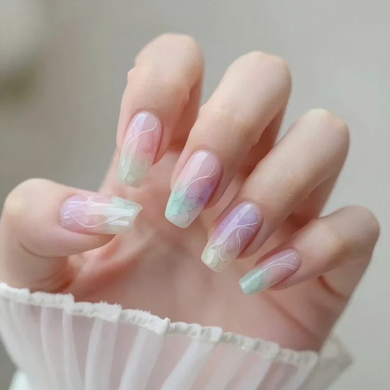 Classy bridal nails that never go out of style