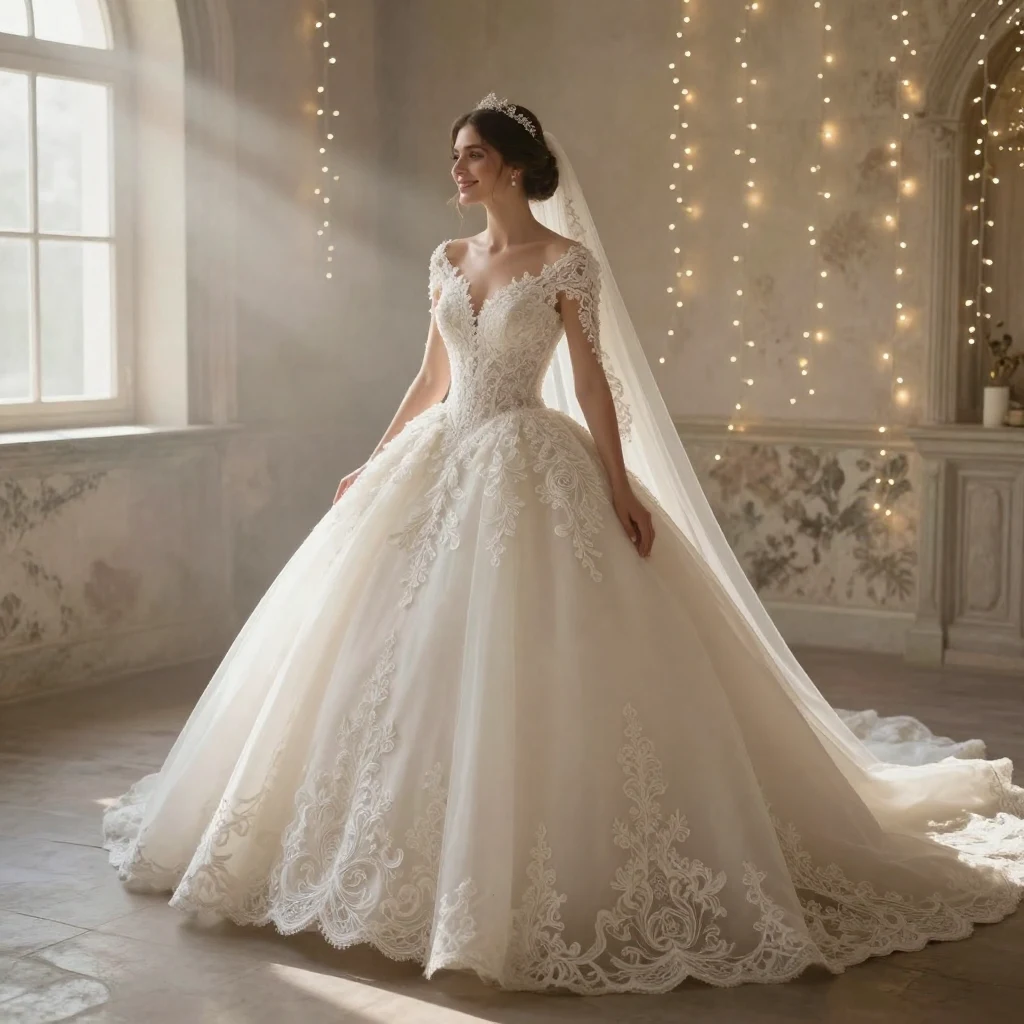 1. Classic Ball Gown