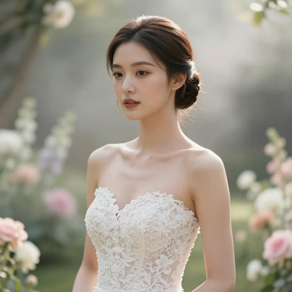 1. Classic Low Bun